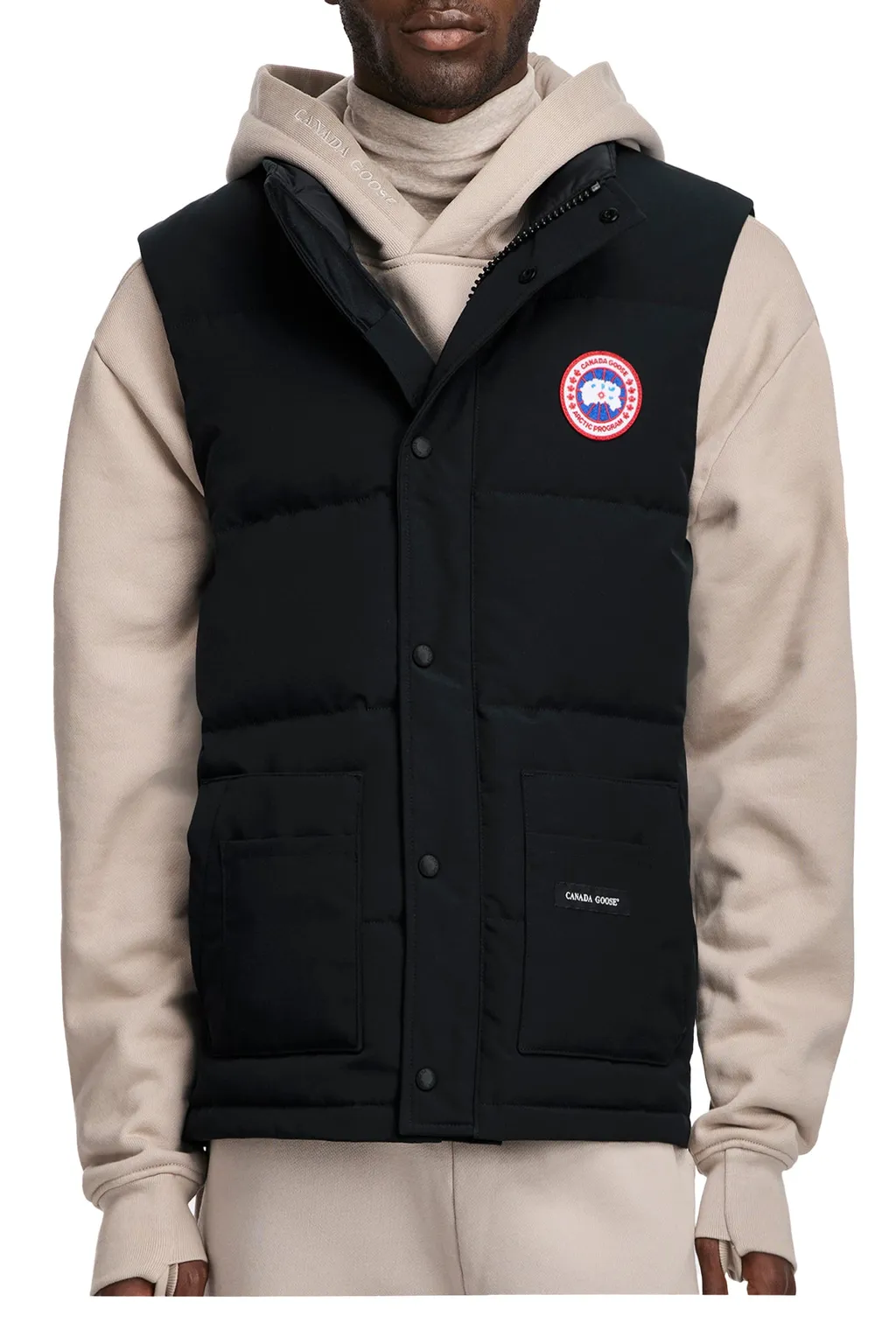 Freestyle Crew Vest - Cr / Blk