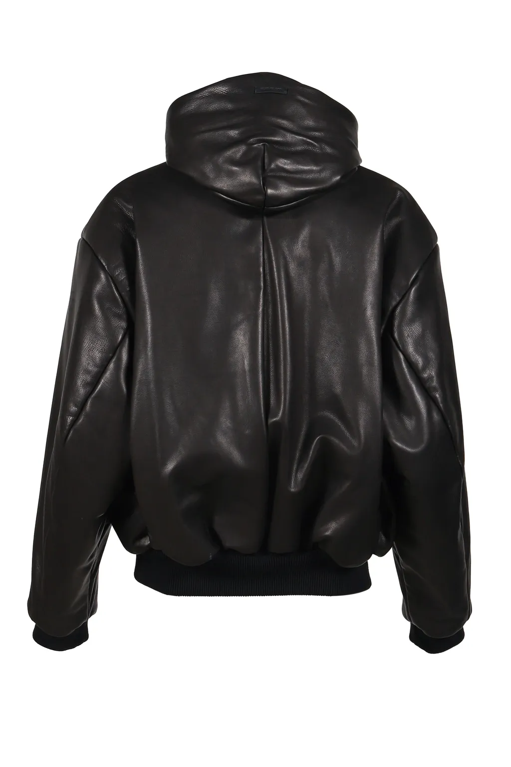 Hooded Bomber Jacket / Black