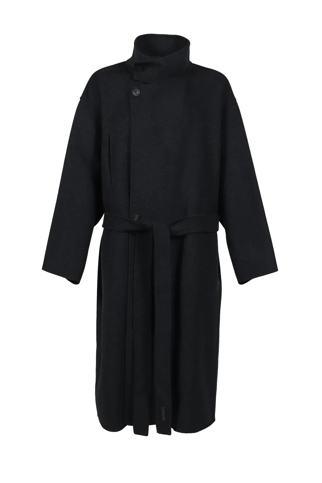 Highneck Coat / Charcoal