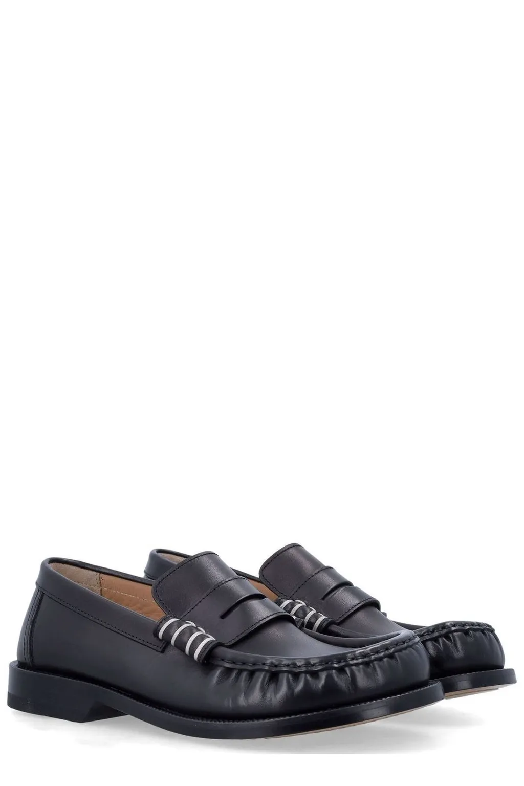 Jw Anderson Round Toe Loafers