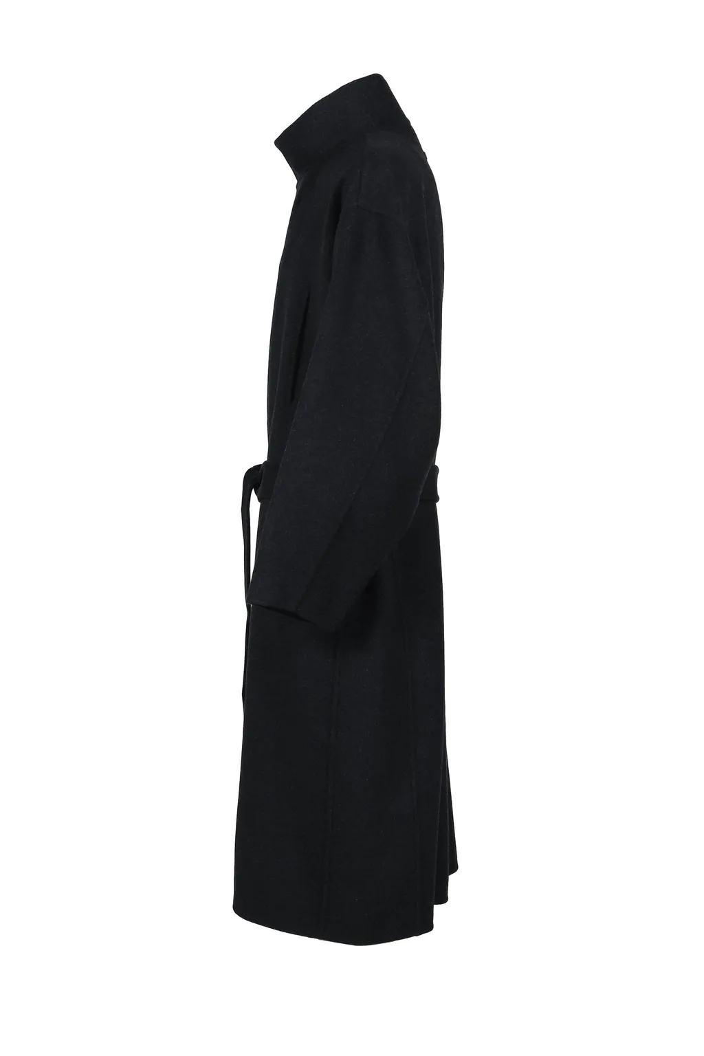 Highneck Coat / Charcoal