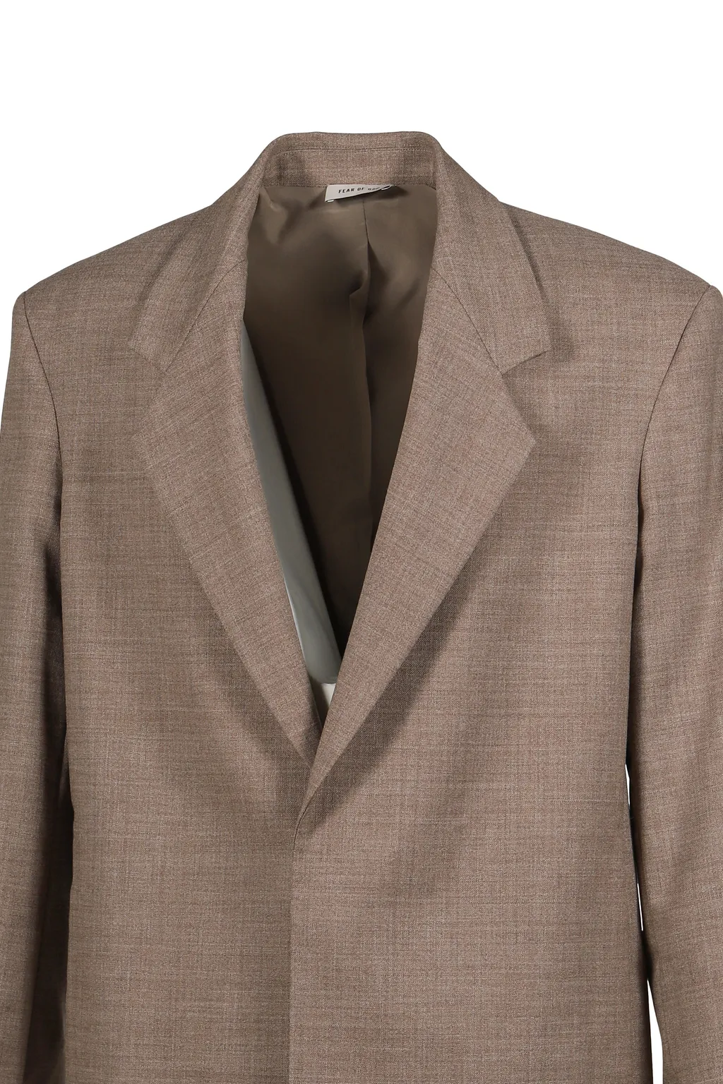 Single Breasted Blazer / Dune Pearl