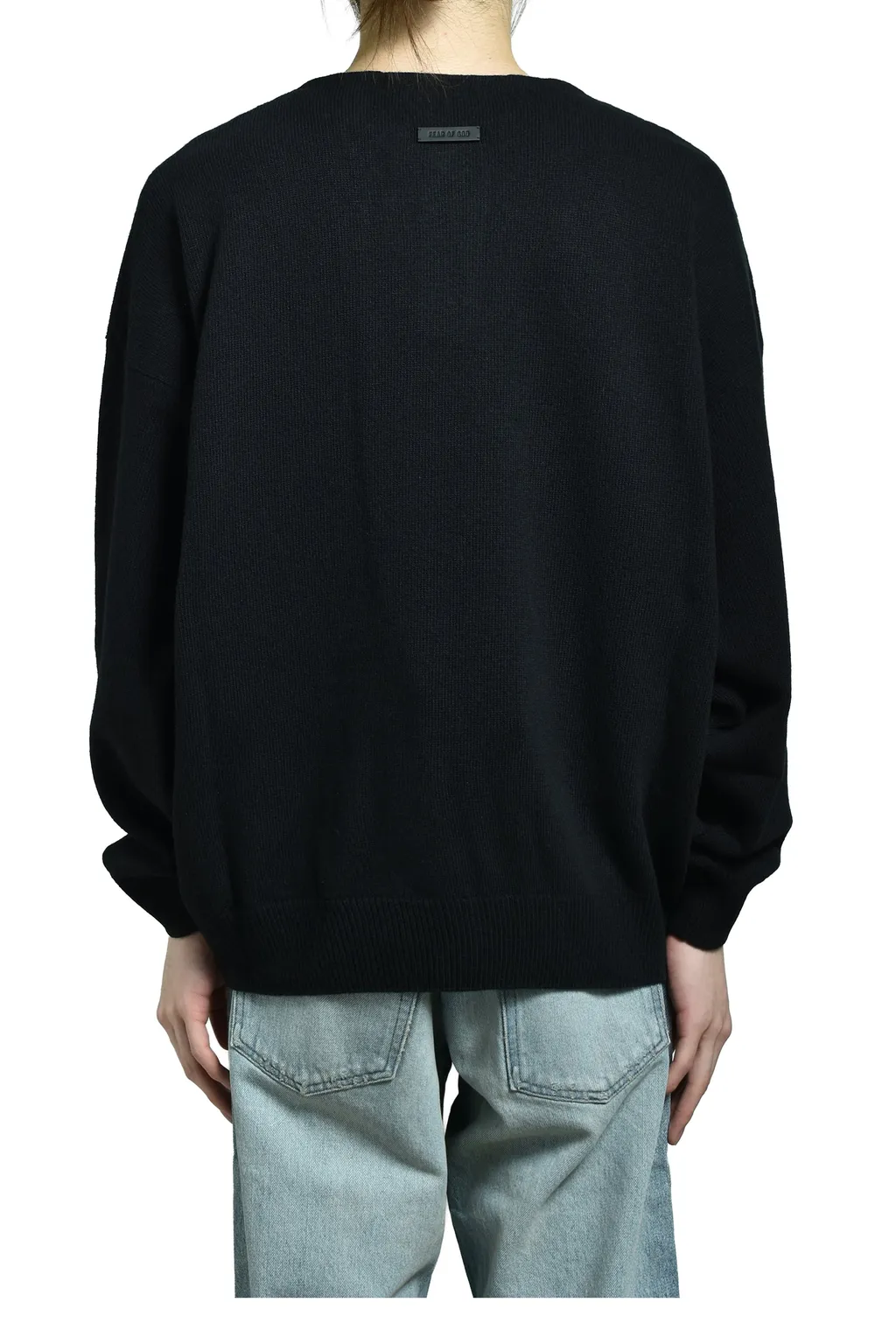 Henley Sweater / Black
