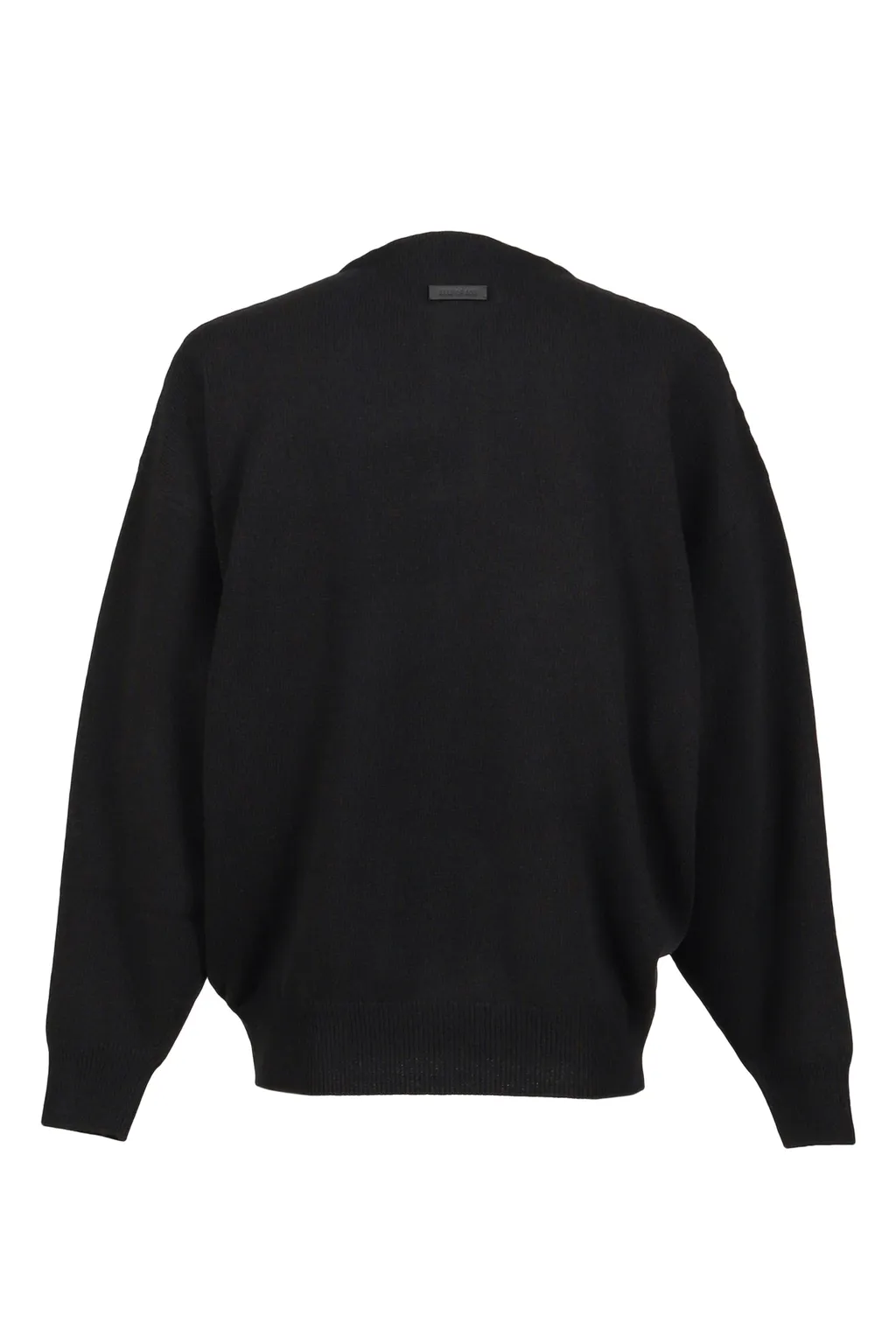 Henley Sweater / Black