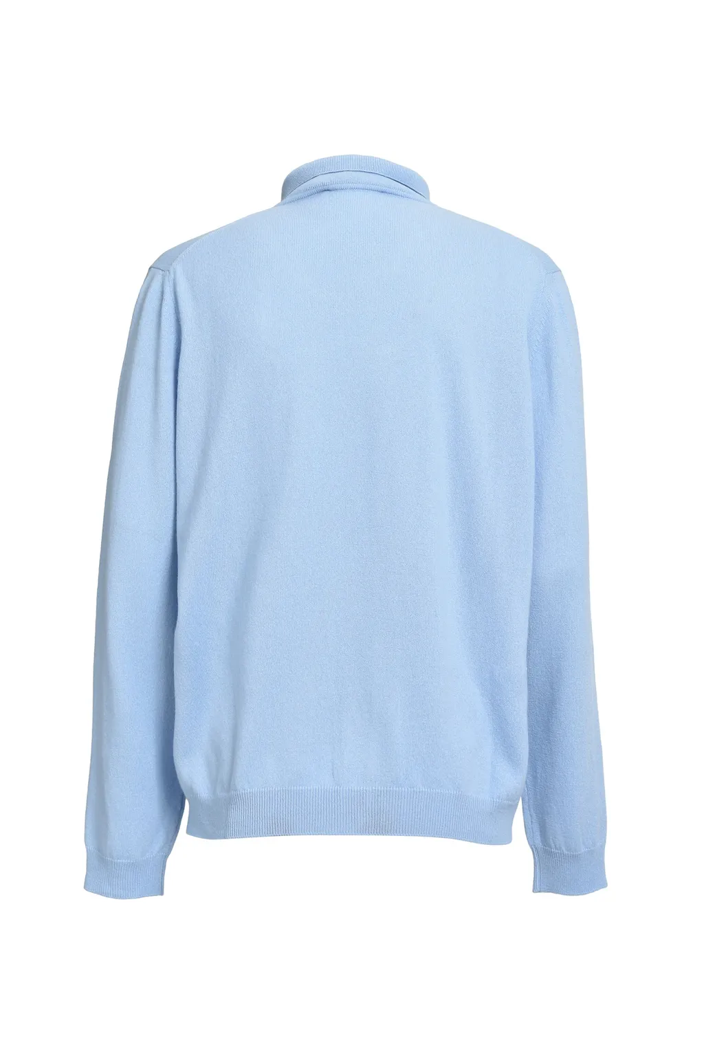 Frankie Button Down Polo / Baby Blu
