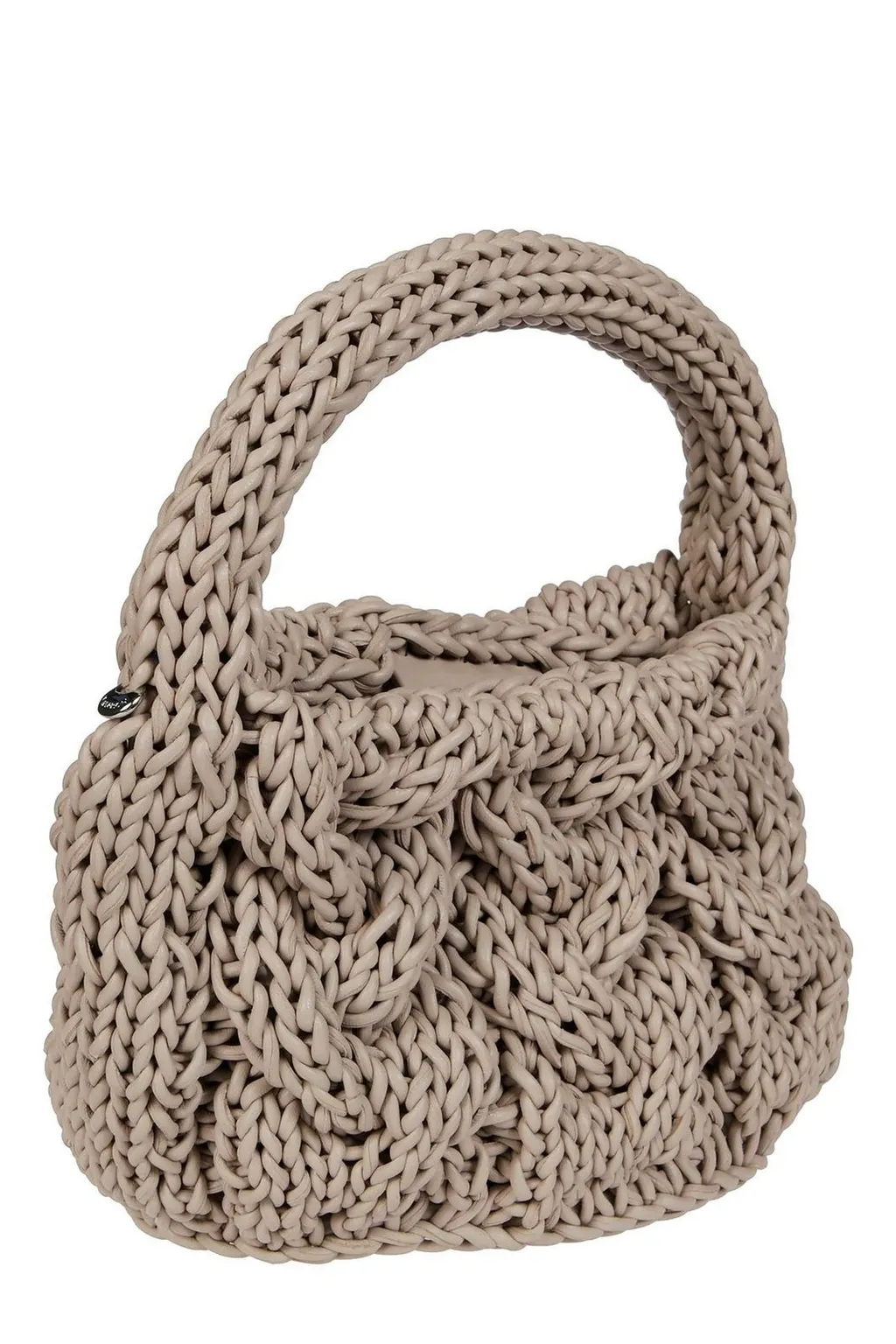 Jw Anderson Small Cable Knitted Top Handle Bag