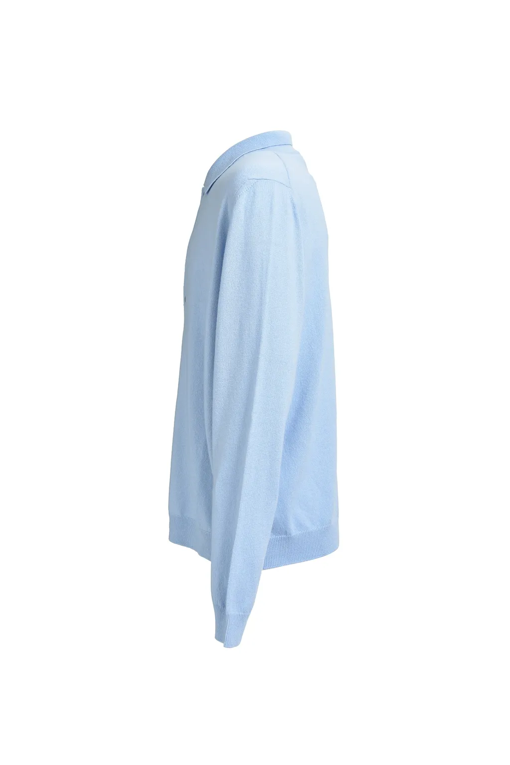 Frankie Button Down Polo / Baby Blu