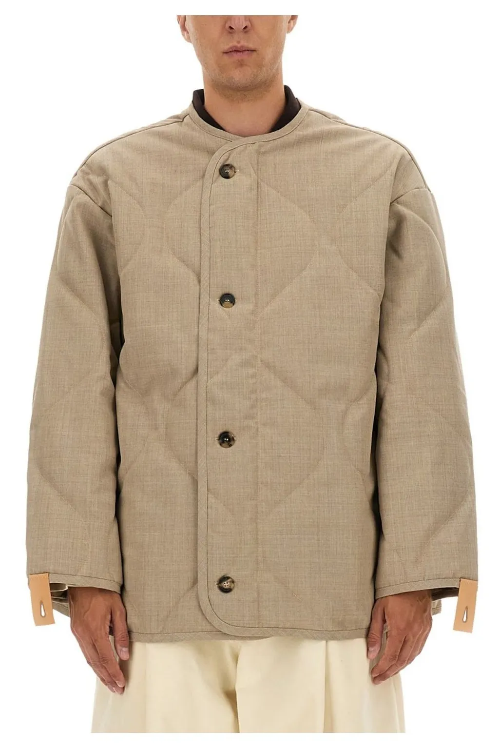 Jw Anderson Quilted Button-Up Jacket
