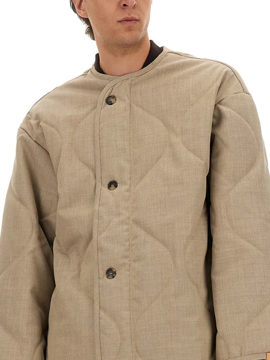 Jw Anderson Quilted Button-Up Jacket