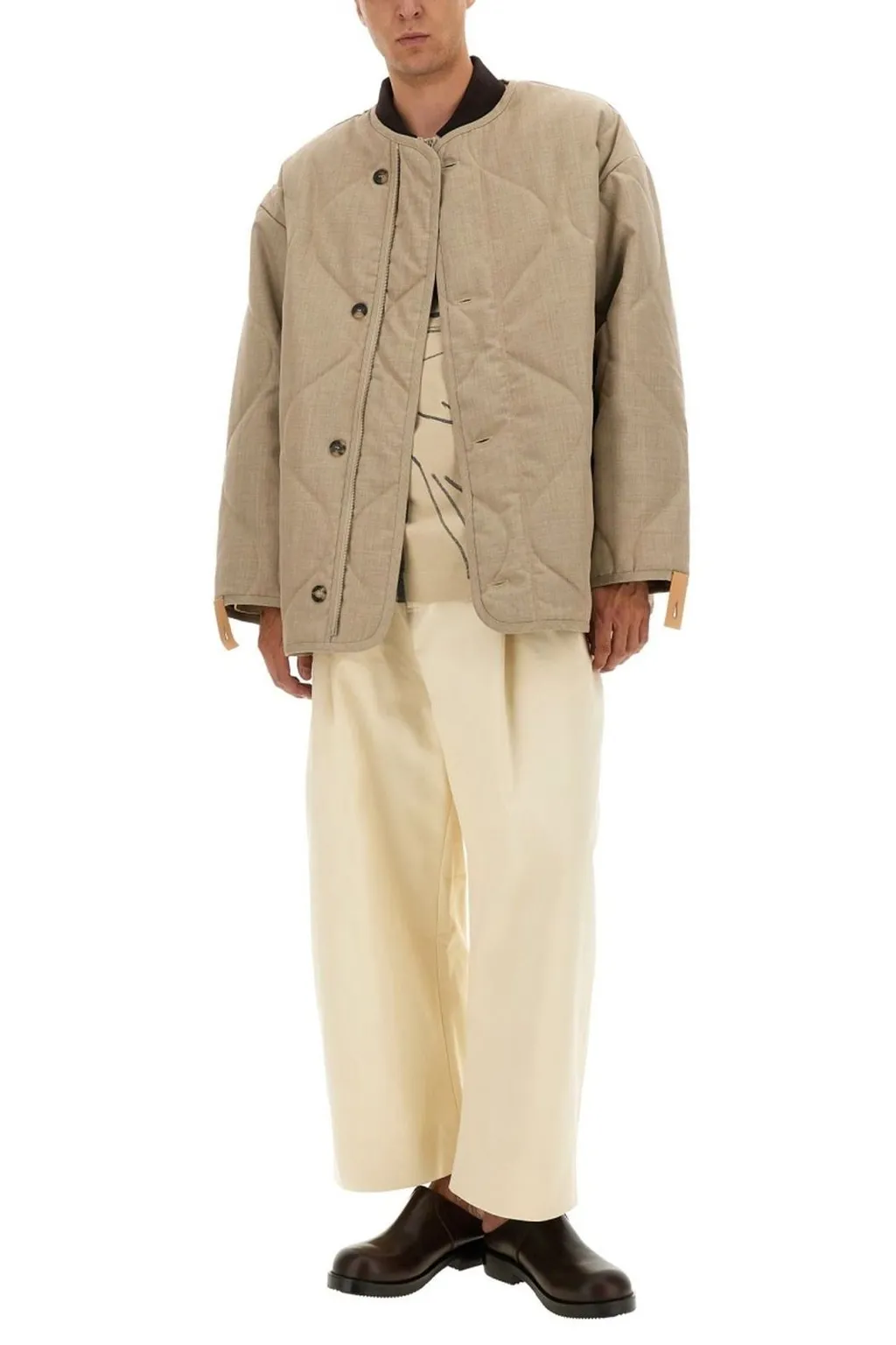 Jw Anderson Quilted Button-Up Jacket