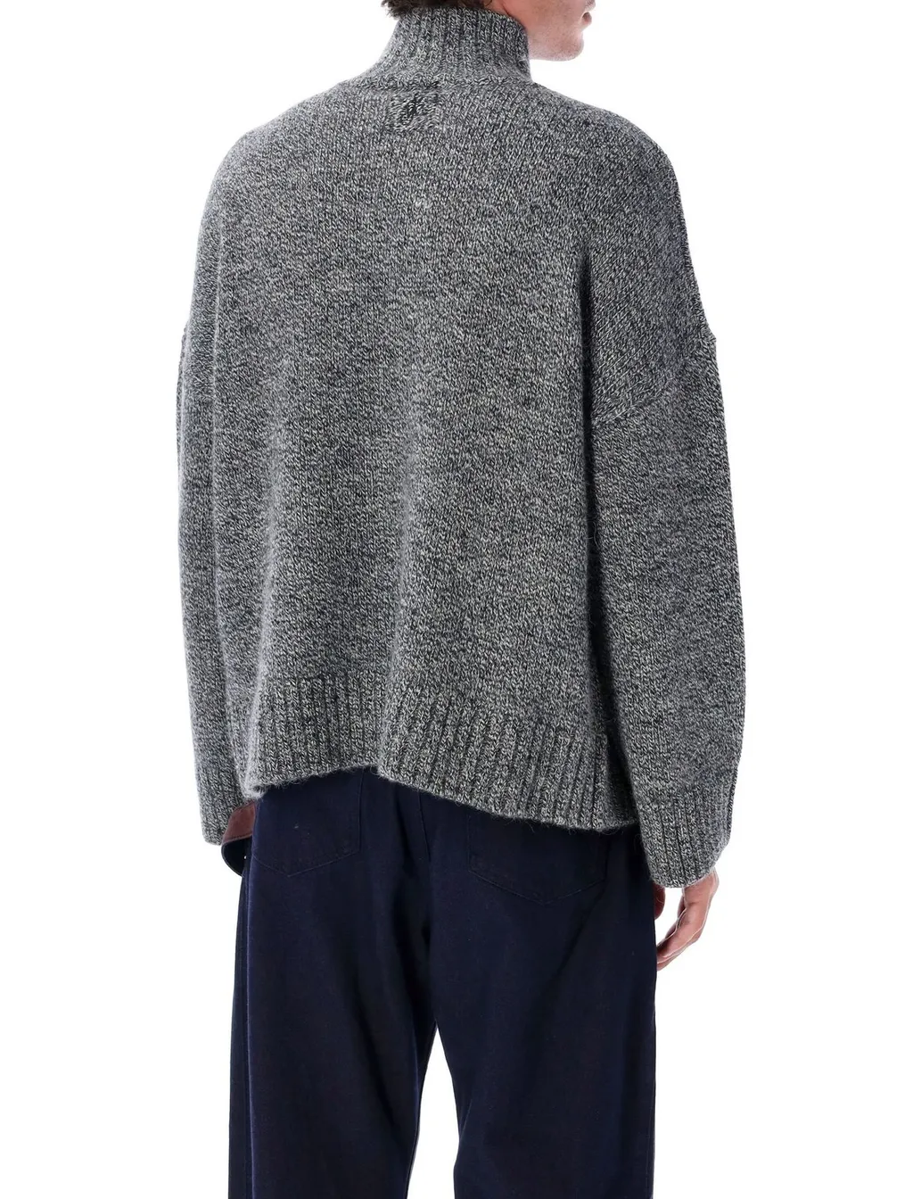 Jw Anderson Patch Pocket Turtleneck Knitted Jumper