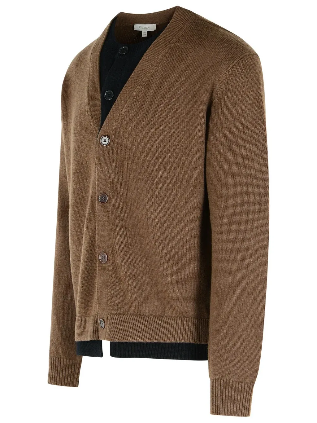 Jw Anderson V-Neck Layered Cardigan