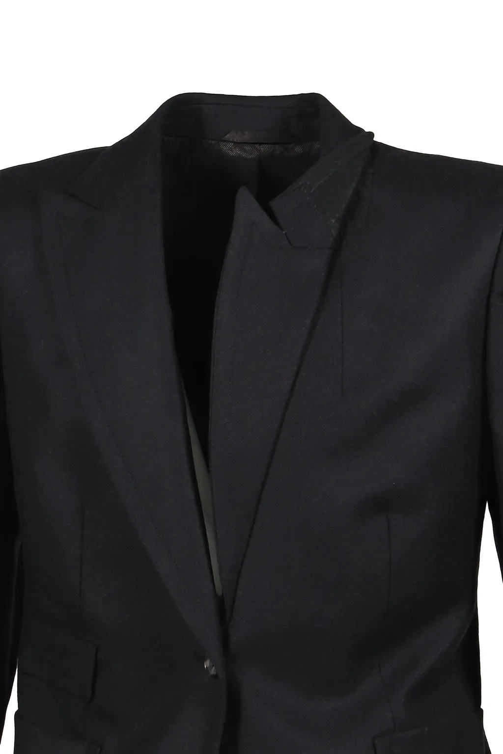 High Shoulder Jacket / Black