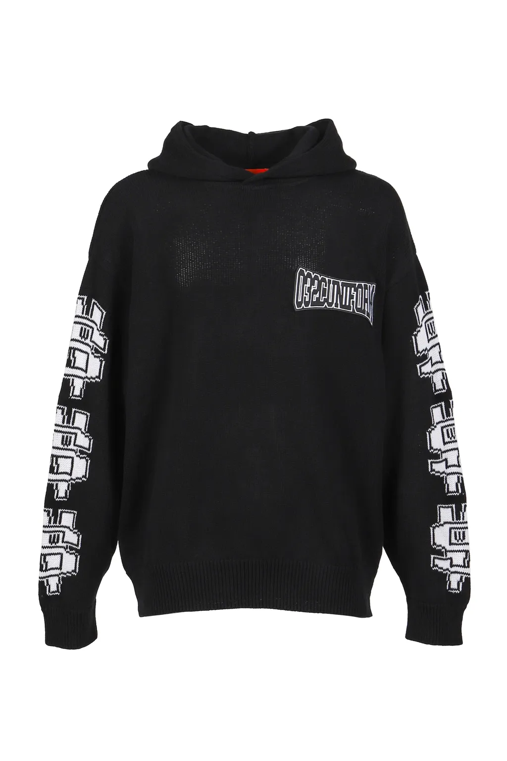 One Dollar Bill Knit Hoodie / Blk