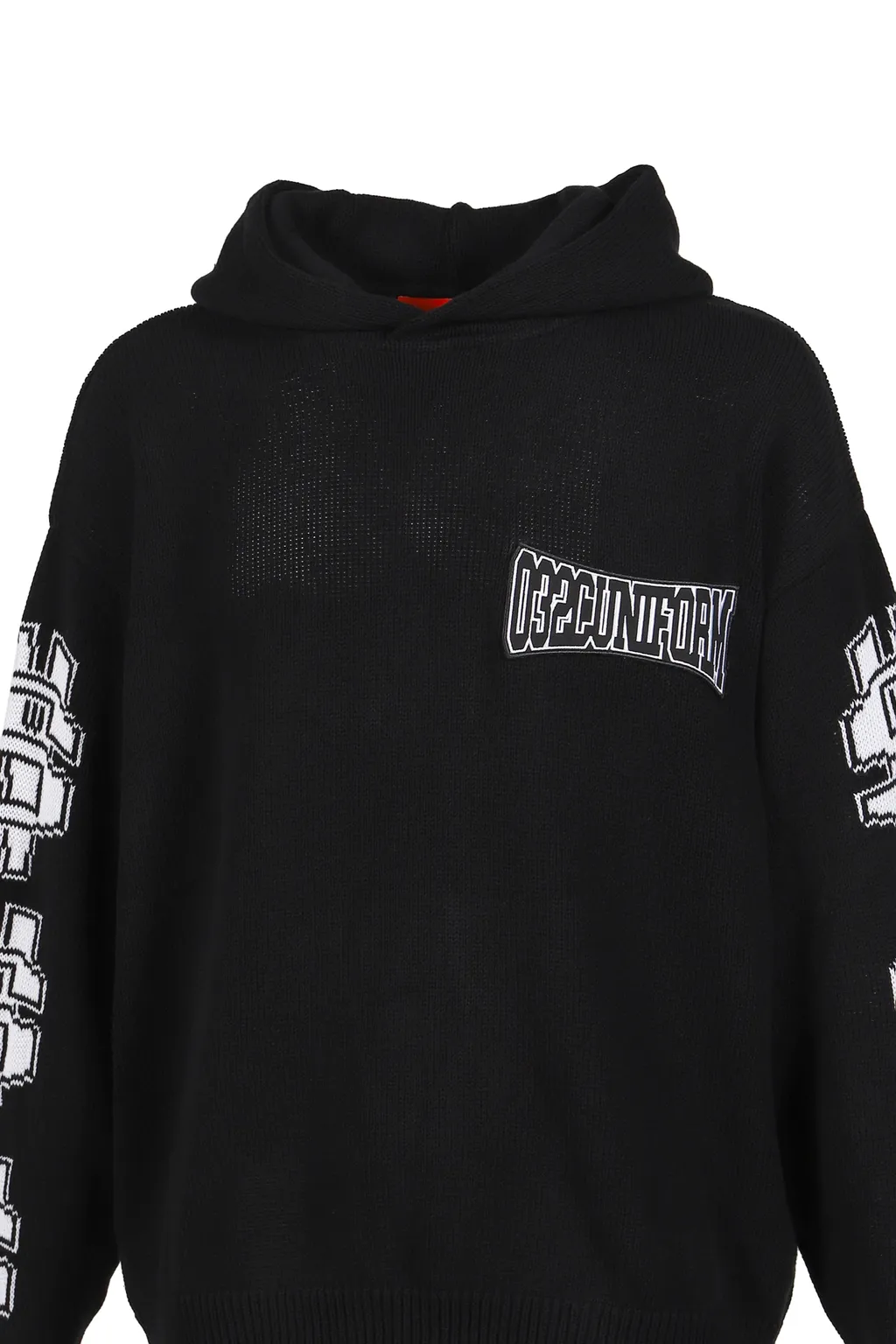 One Dollar Bill Knit Hoodie / Blk