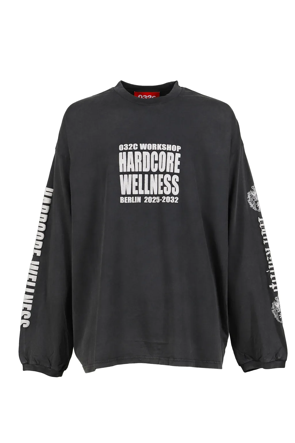 Hardcore Wellness Oversized Longsleeve / Blk