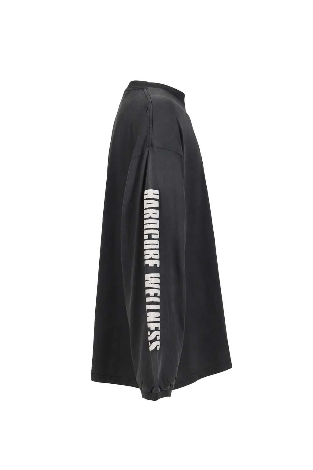 Hardcore Wellness Oversized Longsleeve / Blk