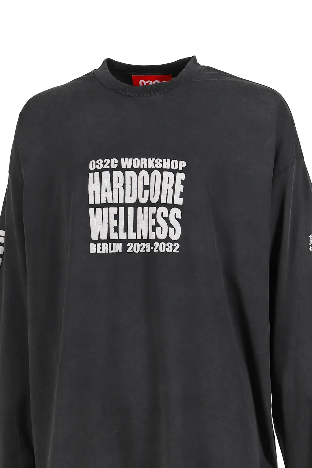 Hardcore Wellness Oversized Longsleeve / Blk