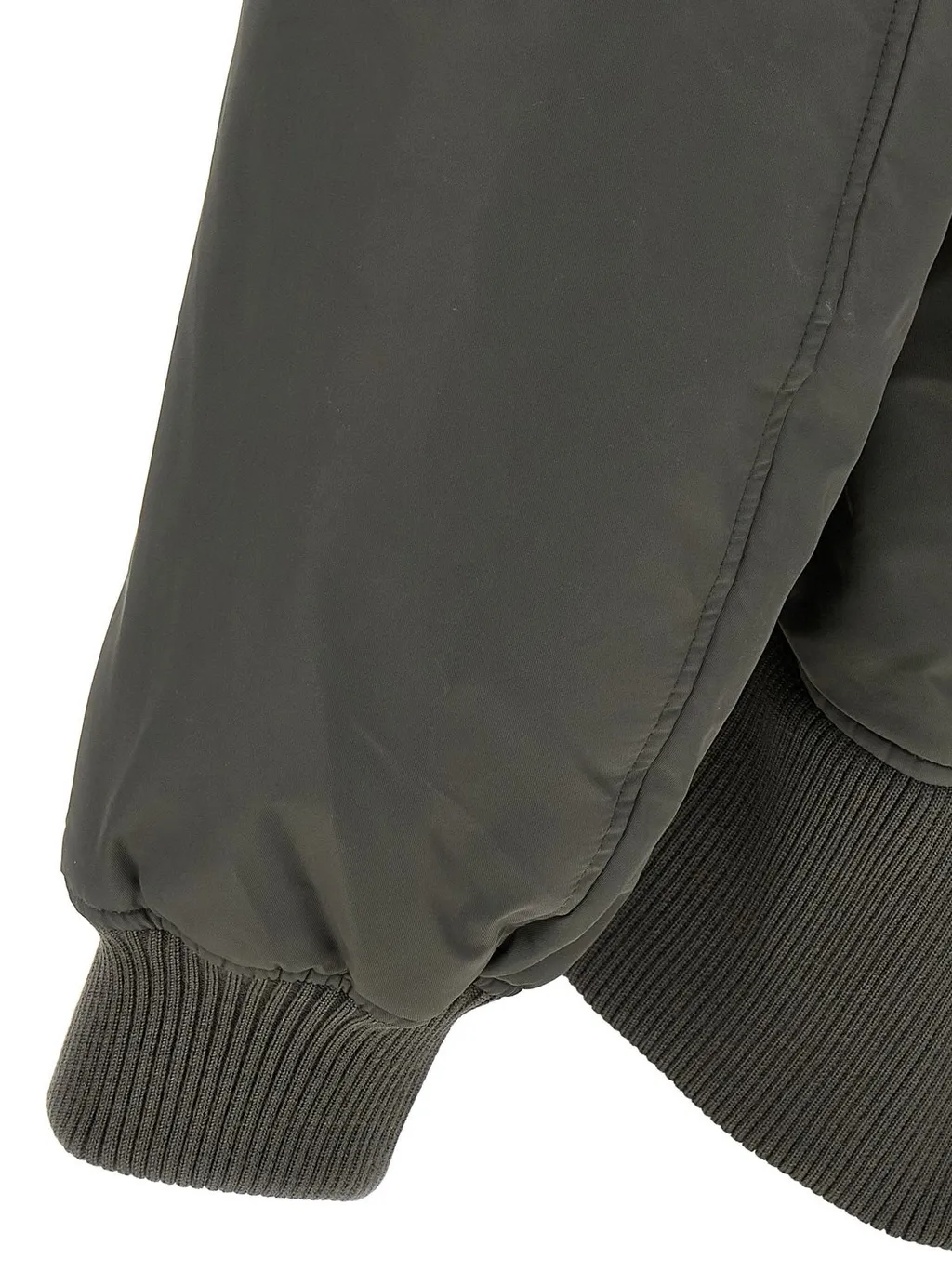 Jw Anderson Curved Hem Oversized Bomber Jacket