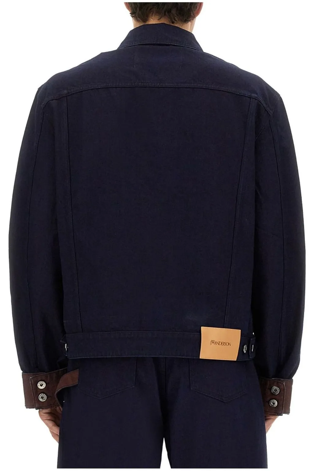 Jw Anderson Turn-Up Cuff Denim Jacket
