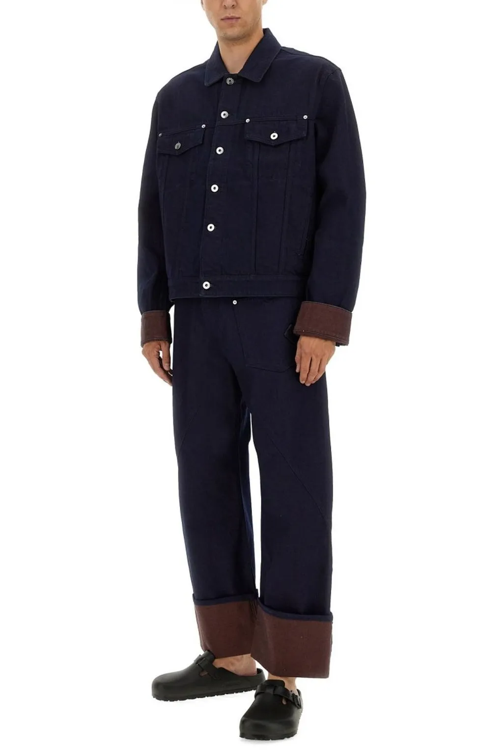 Jw Anderson Turn-Up Cuff Denim Jacket