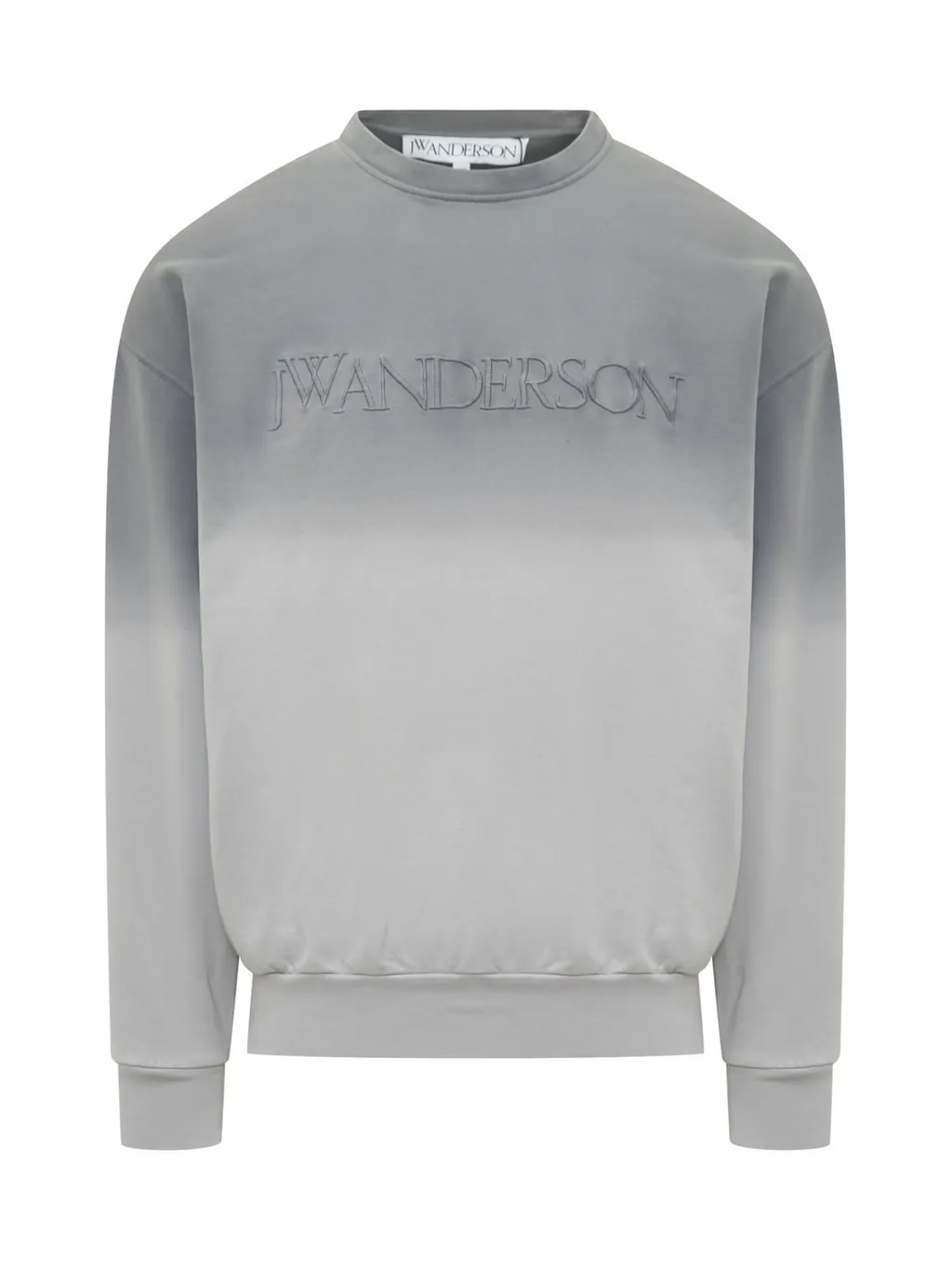 Jw Anderson Logo-Embroidered Gradient Sweatshirt