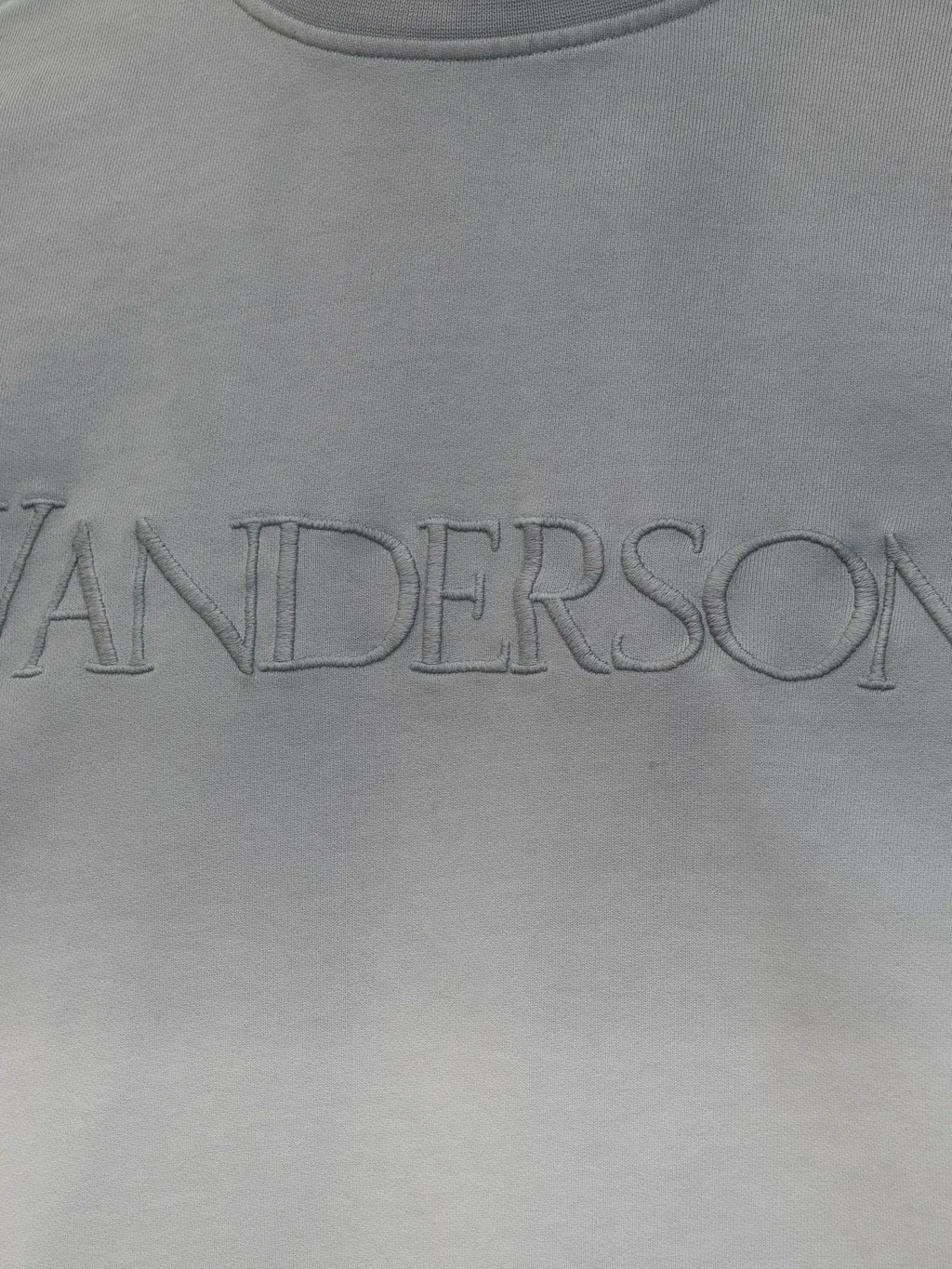 Jw Anderson Logo-Embroidered Gradient Sweatshirt