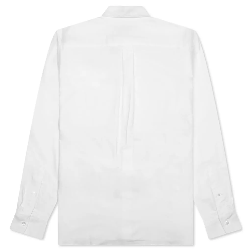 Jw Anderson Classic Fit Logo Pocket Shirt
