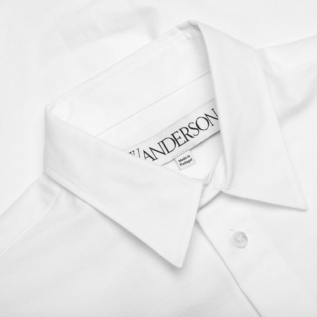 Jw Anderson Classic Fit Logo Pocket Shirt