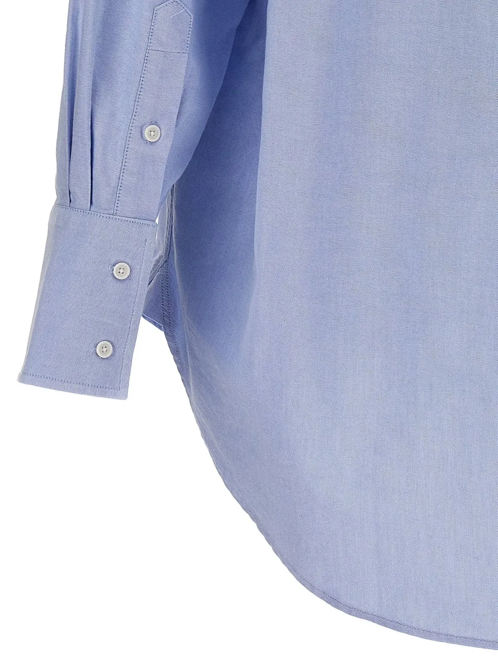 Jw Anderson Logo Embroidered Oversized Shirt