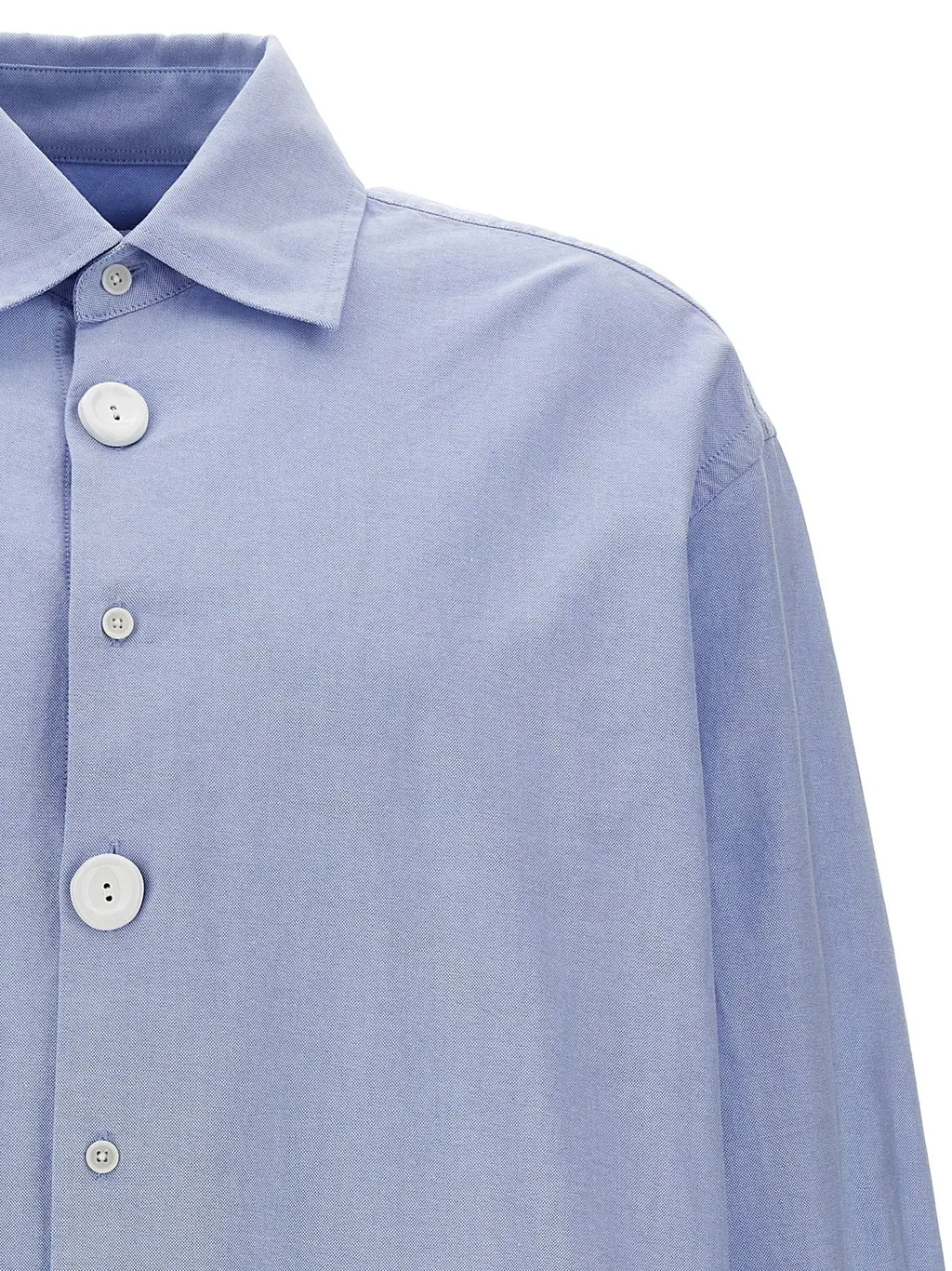 Jw Anderson Logo Embroidered Oversized Shirt