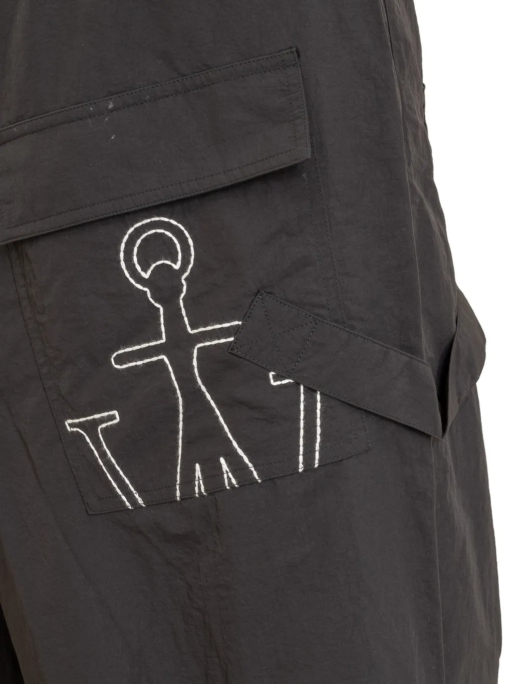 Jw Anderson Logo Embroidered Jogging Pants