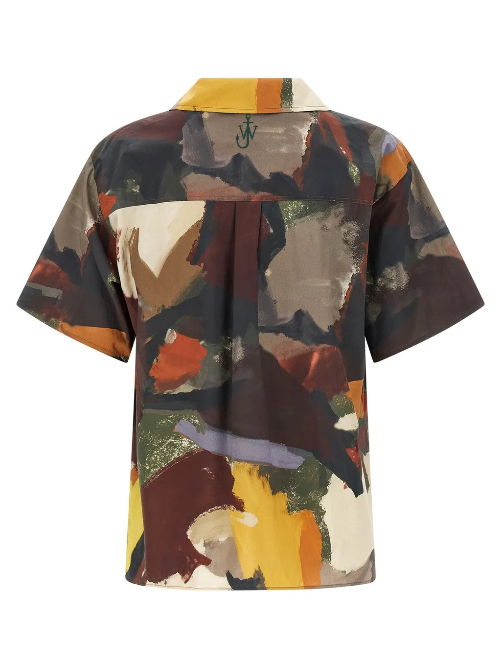 Jw Anderson Abstract-Print Buttoned Shirt