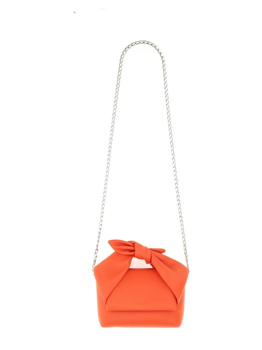 Jw Anderson Small Bow Twister Top Handle Bag