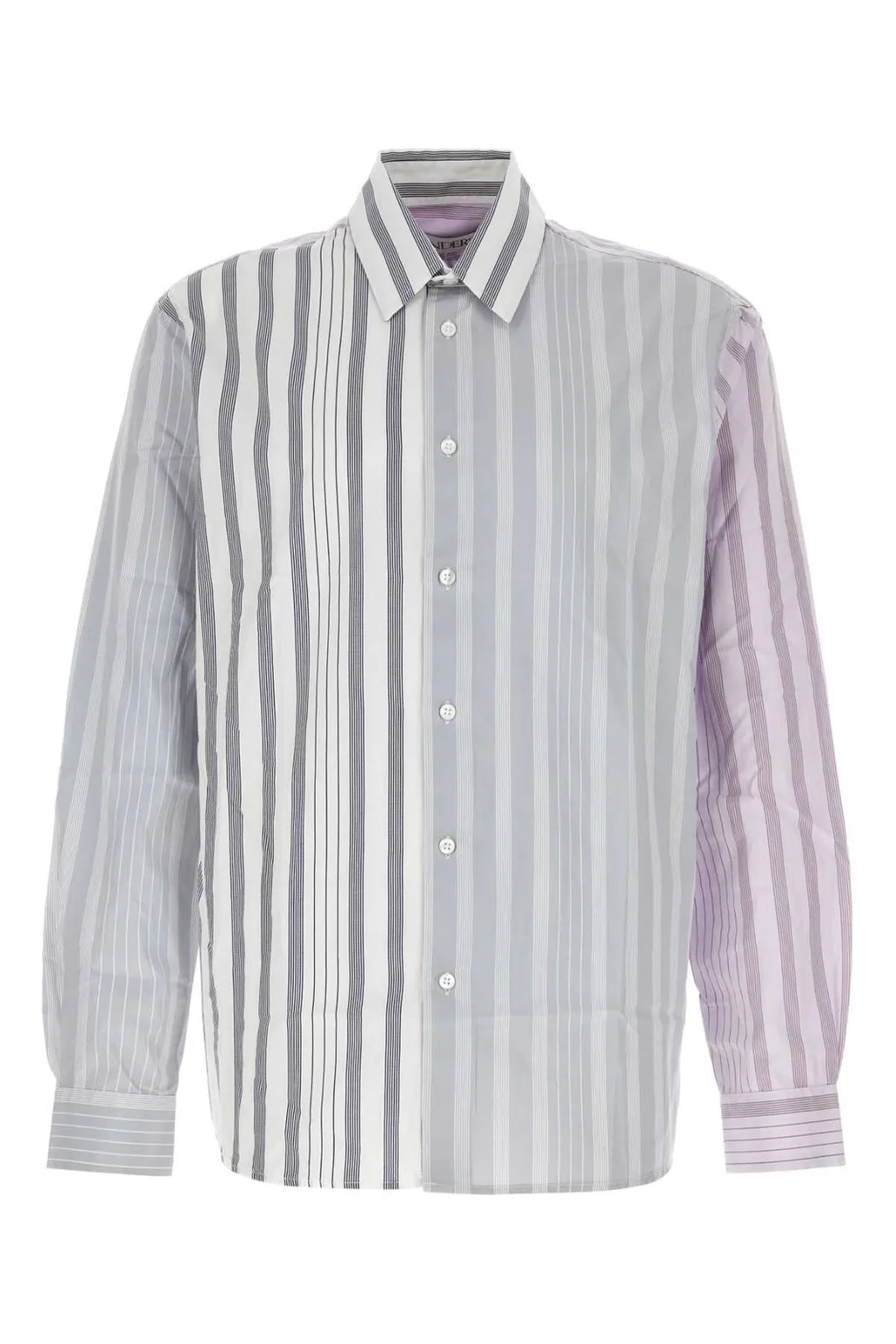 Jw Anderson Striped Patchwork Shirt