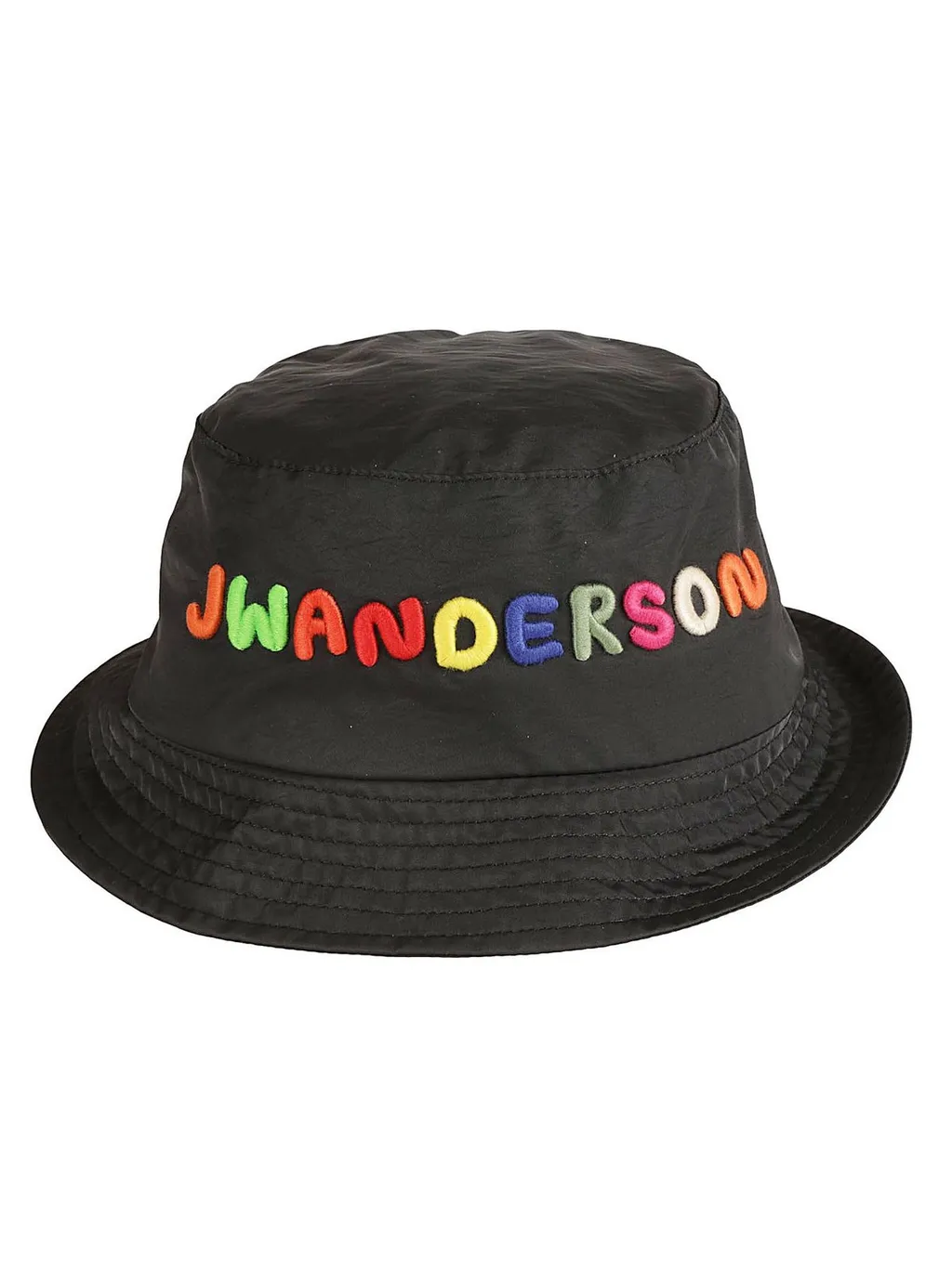 Jw Anderson Logo Embroidered Bucket Hat