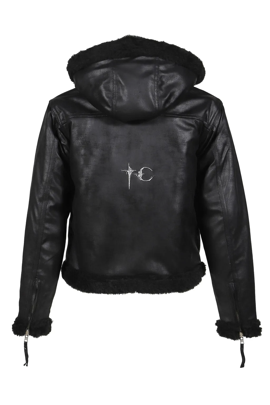 Tc Reversible Shearling Jacket / Blk