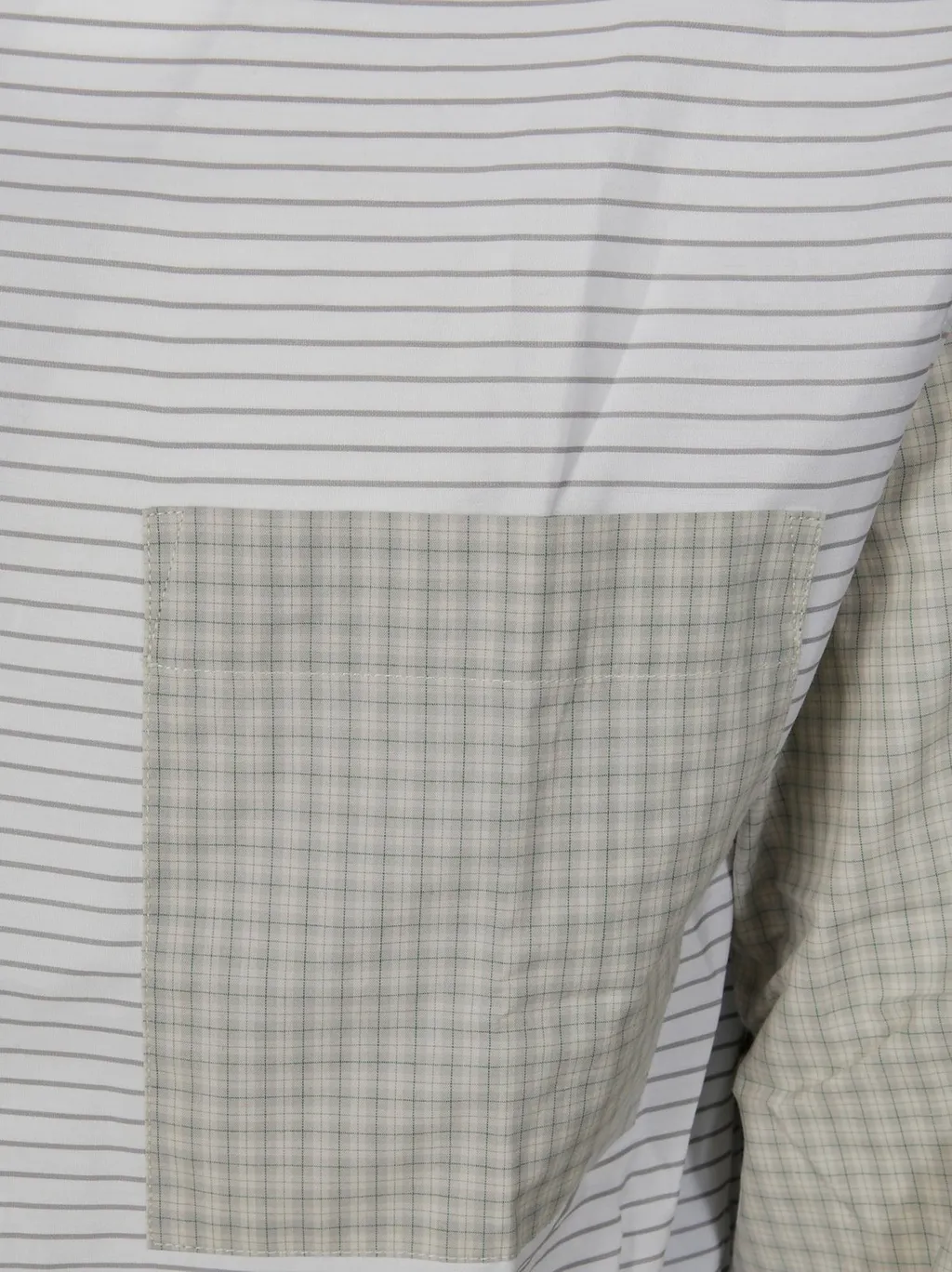 Jw Anderson Patchwork Long Sleeved Shirt
