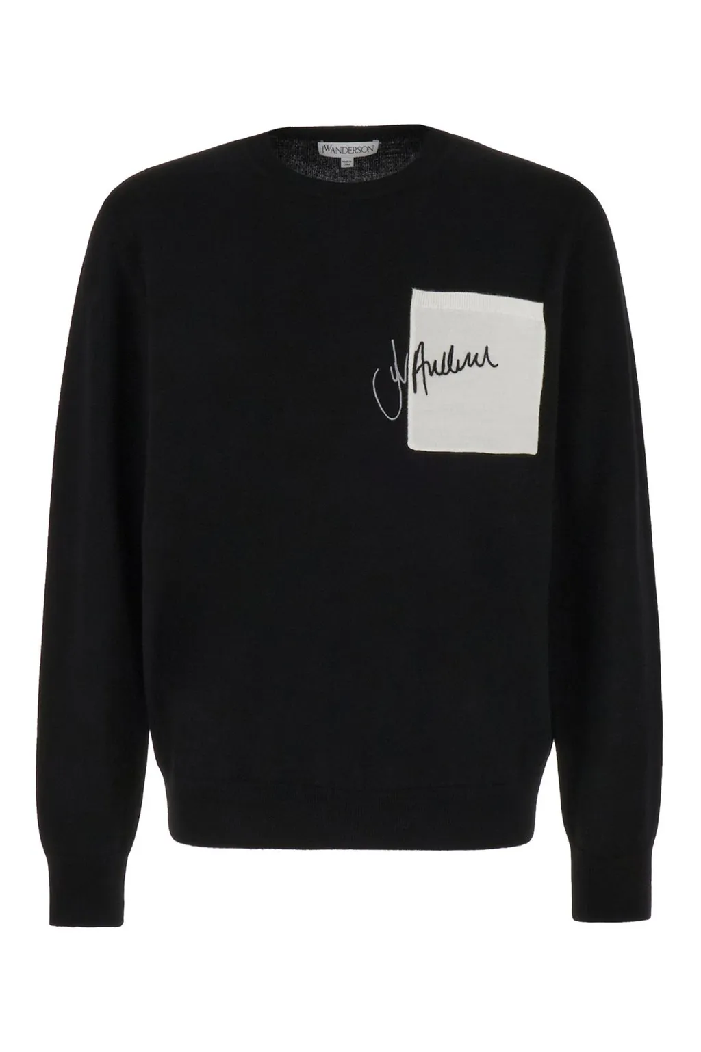 Jw Anderson Logo Embroidered Knit Jumper