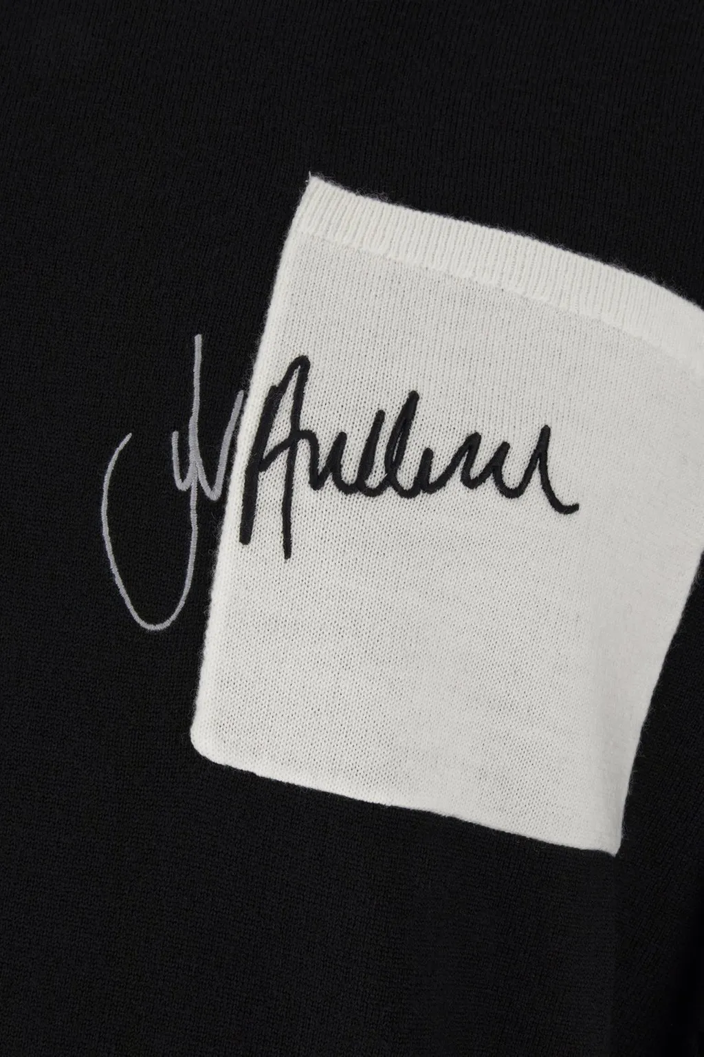 Jw Anderson Logo Embroidered Knit Jumper