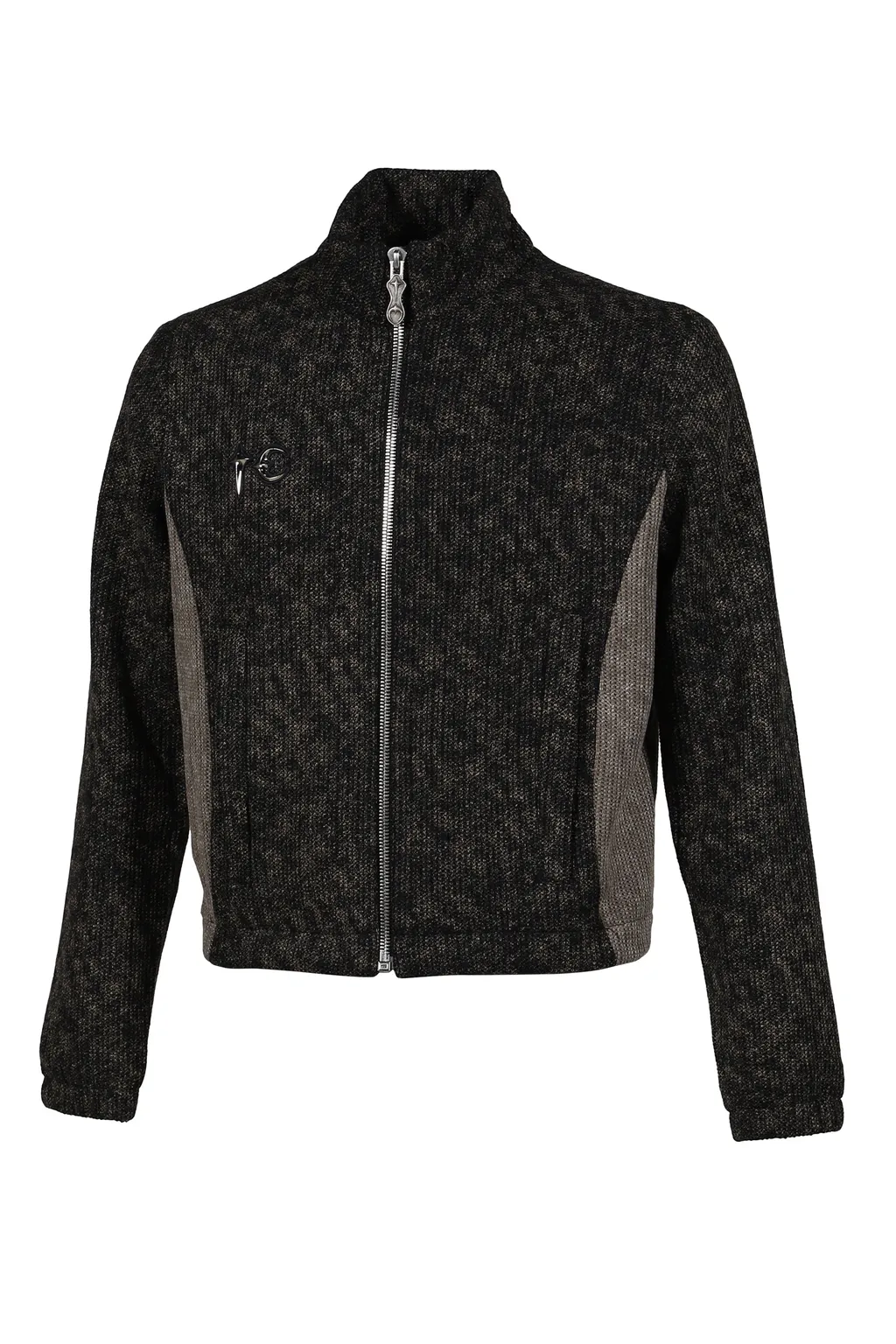 Devil Peace Patch Knit Jacket / Blk