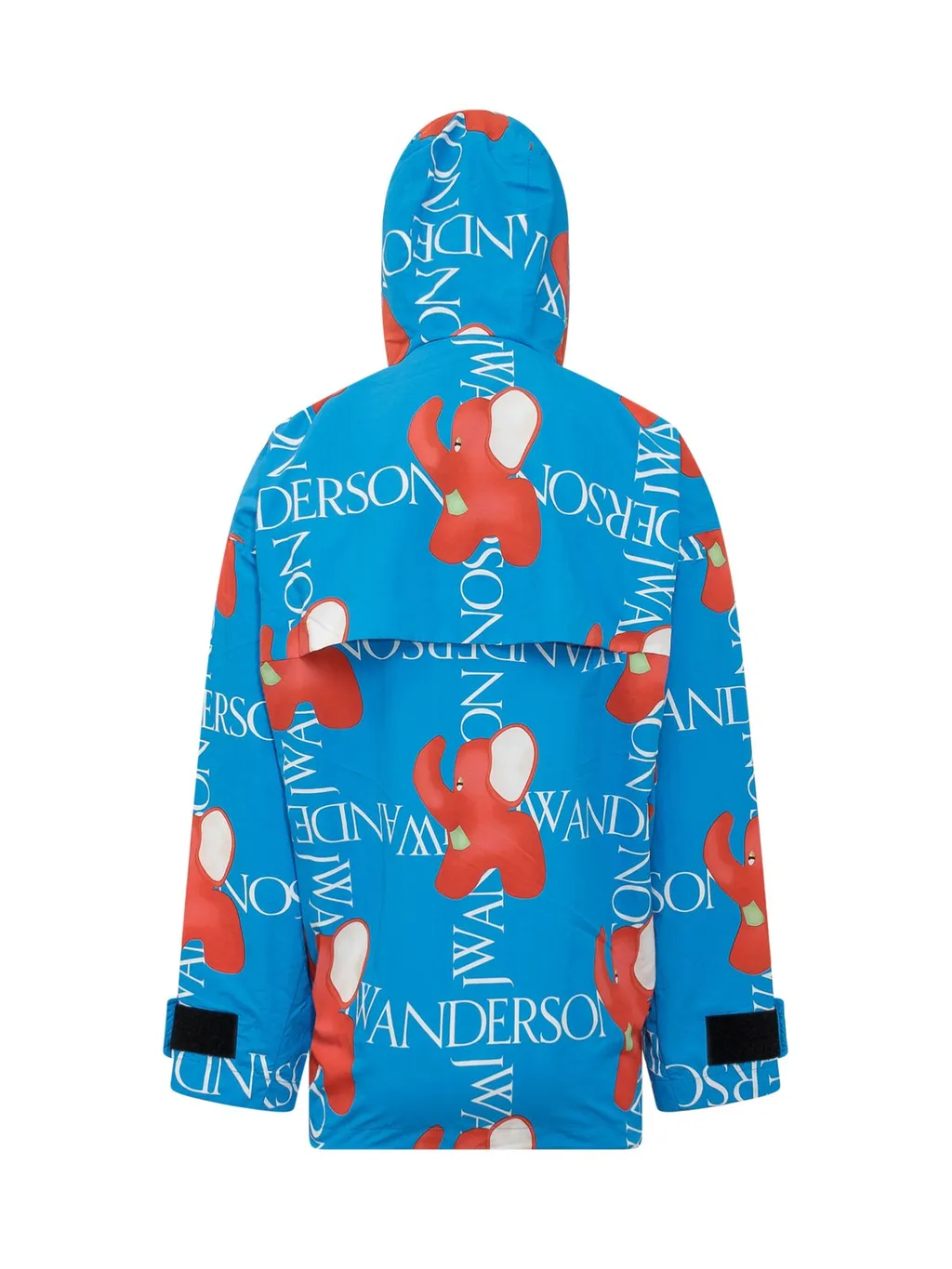 Jw Anderson Logo-Printed Zipped Hooded Jacket