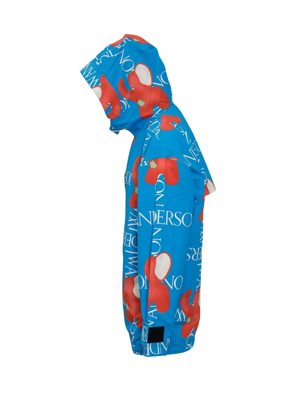 Jw Anderson Logo-Printed Zipped Hooded Jacket