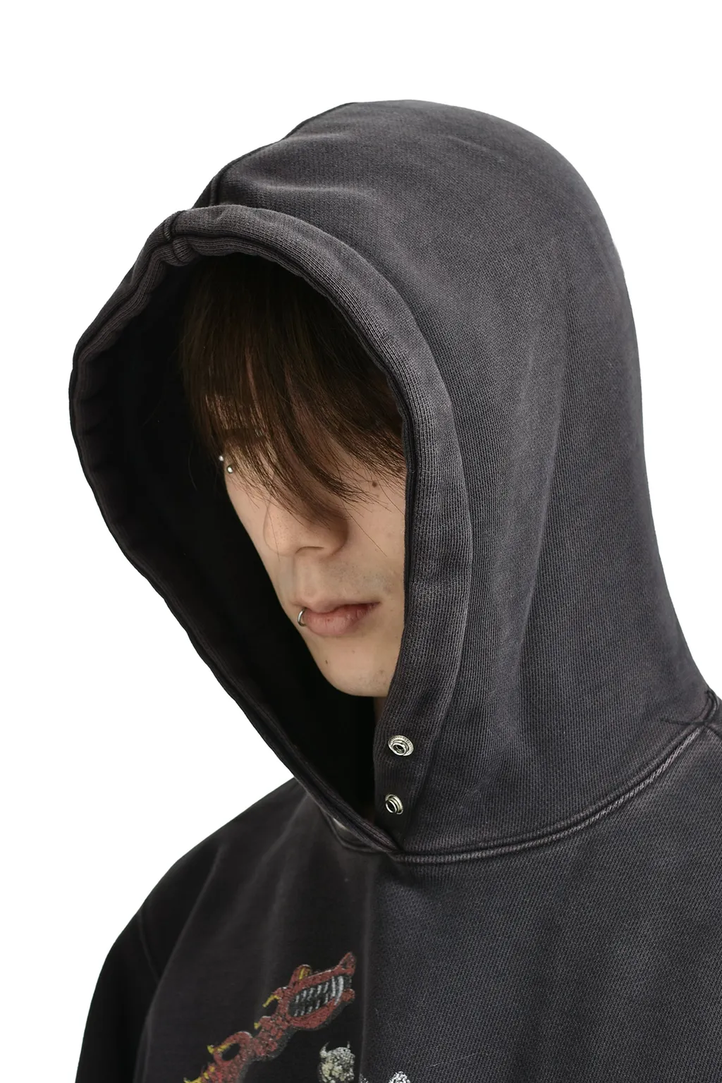 Dragon Chopper Hoodie / Black