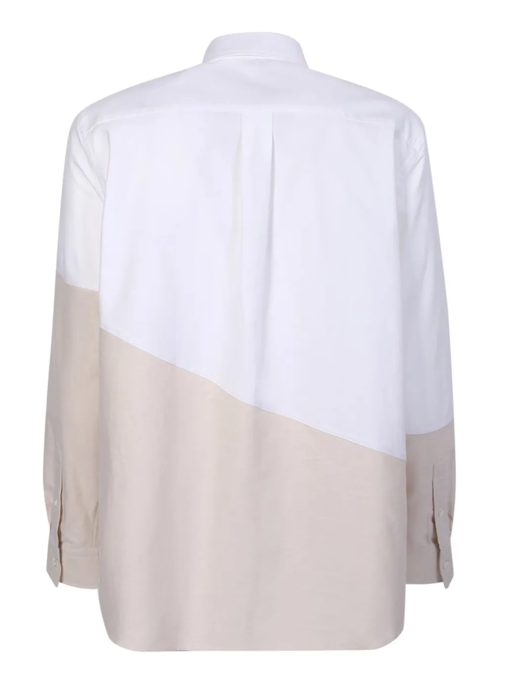 Jw Anderson Panelled Collared Button-Up Shirt