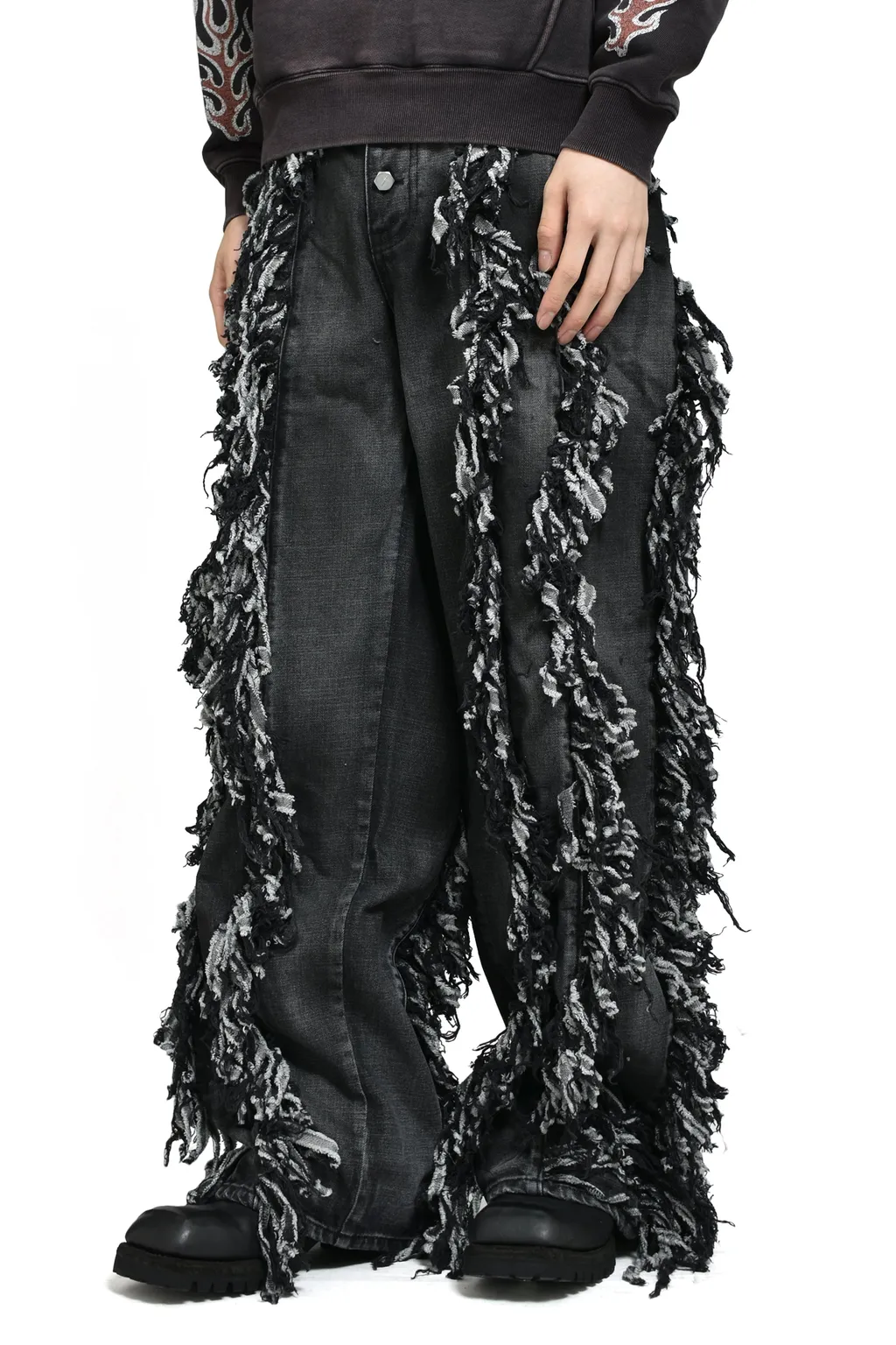 Angels Denim Pants / Black