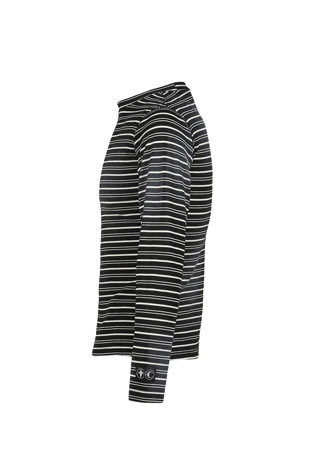 Tc Striped Long Sleeve / Black
