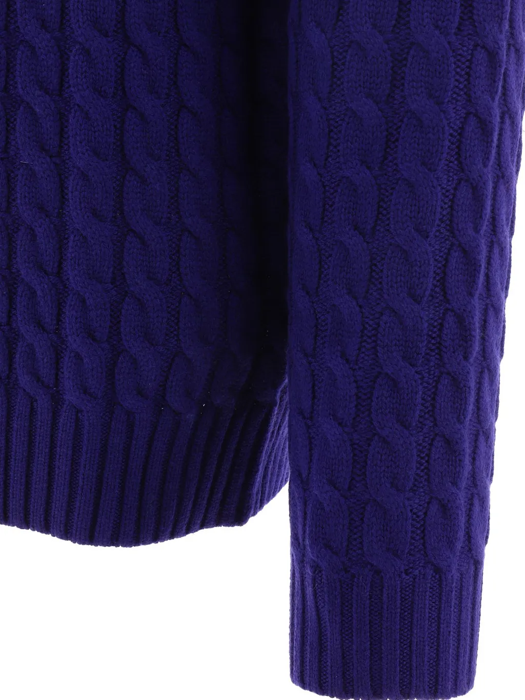 Jw Anderson Henley Funnel Neck Knitted Jumper