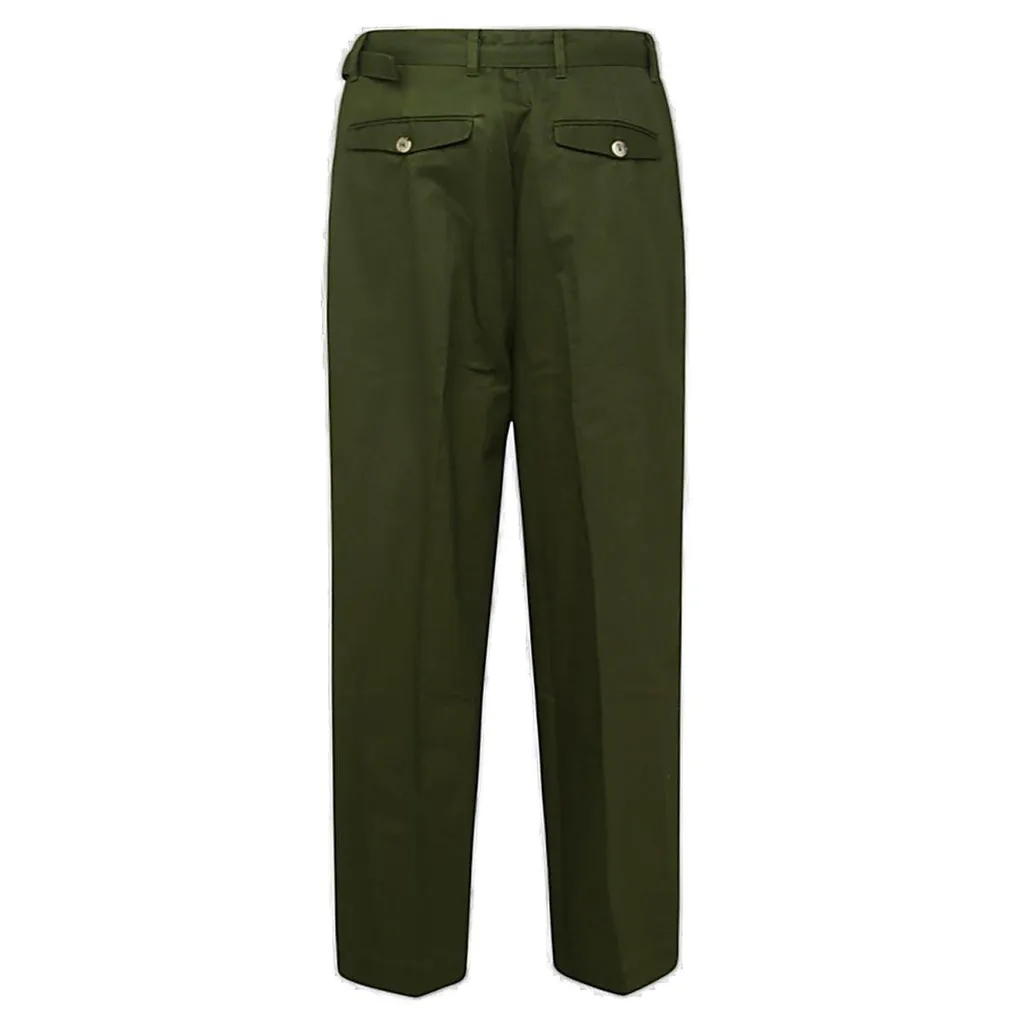Jw Anderson Pressed-Crease Wide-Leg Trousers
