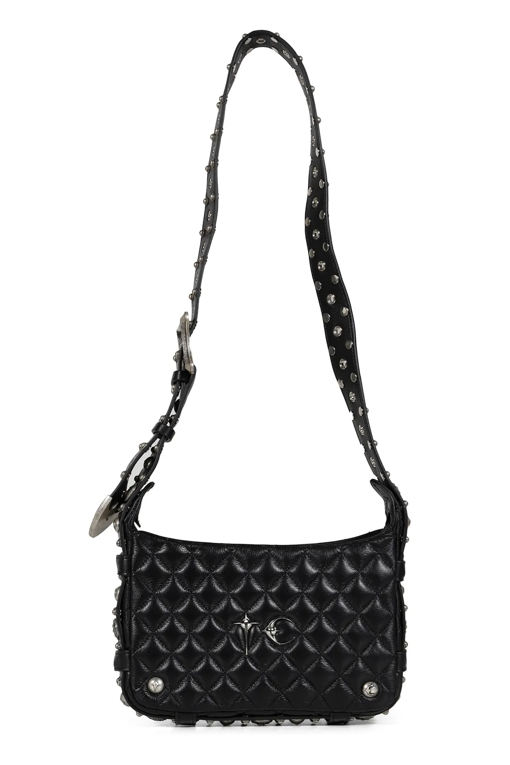 Angels Quilted Belt Bag / Black